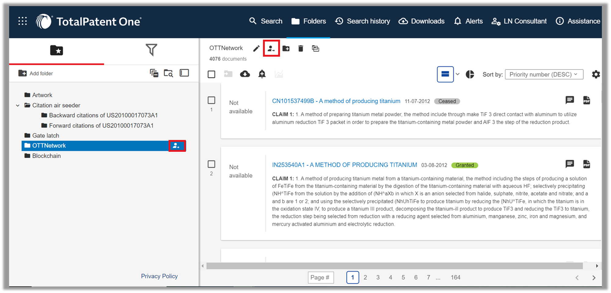 Folder page overview search and share the folders lexisnexis